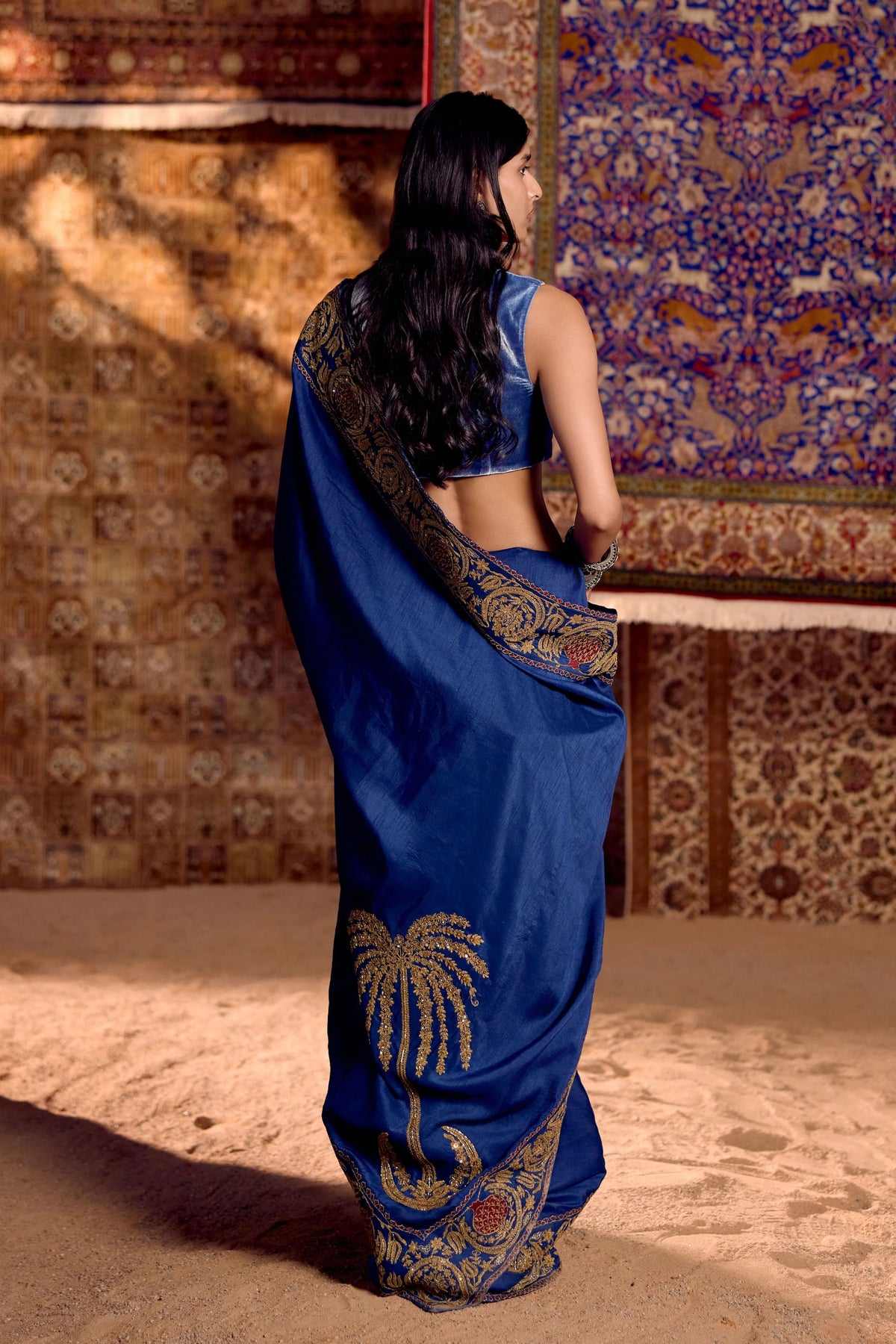 Zar Gulnaar Saree Set