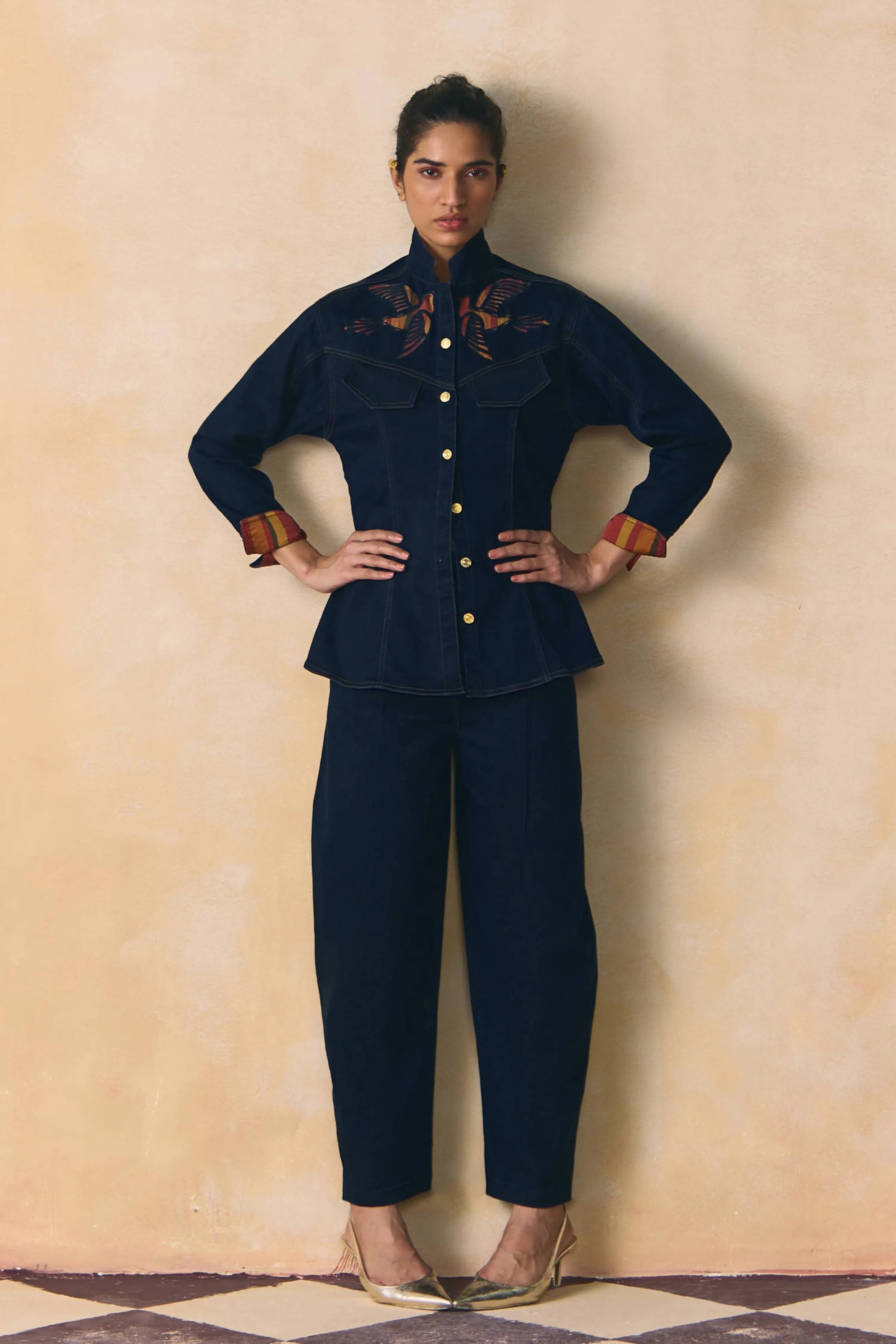 Jade Denim Shirt