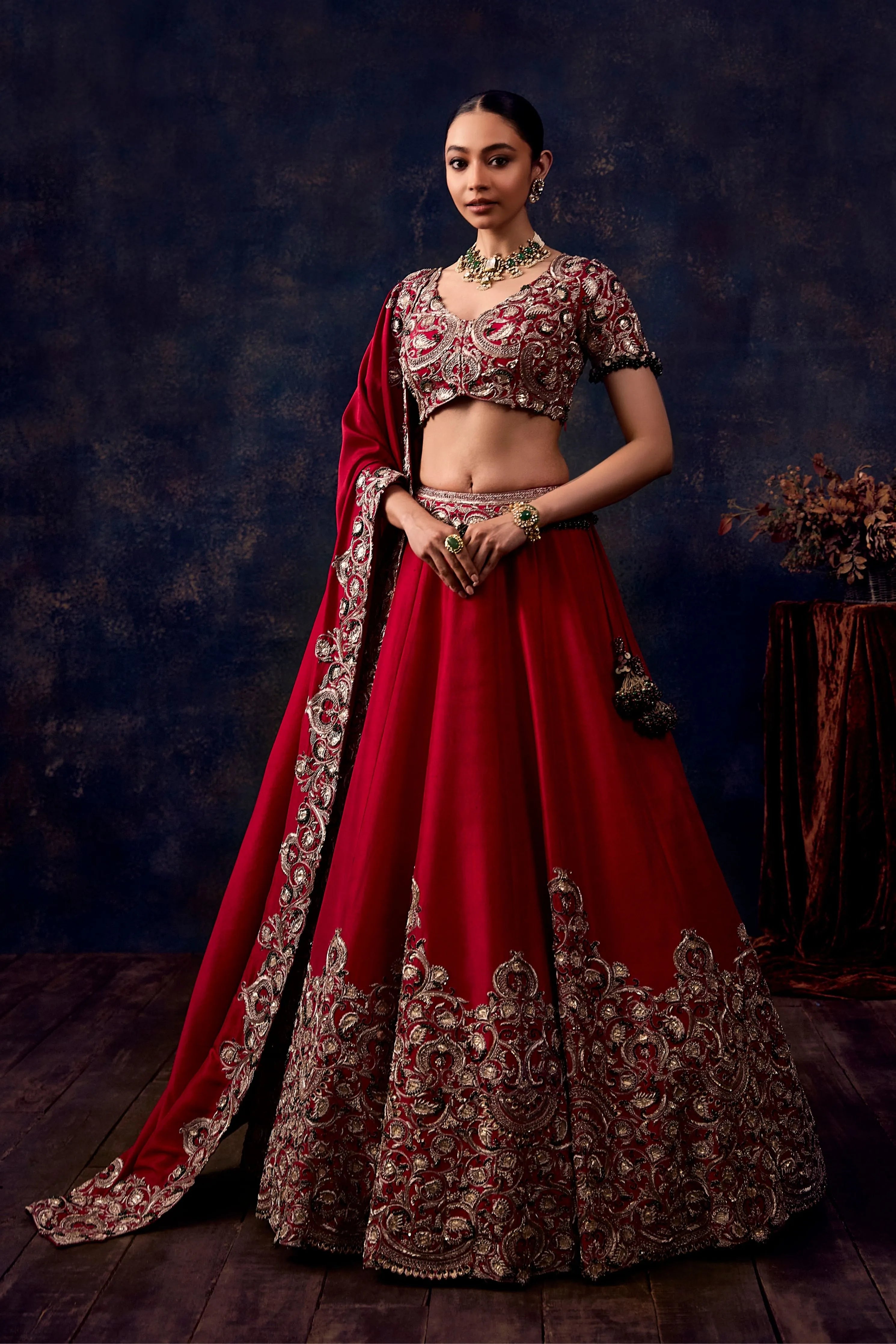 As Mirror Lehenga Set