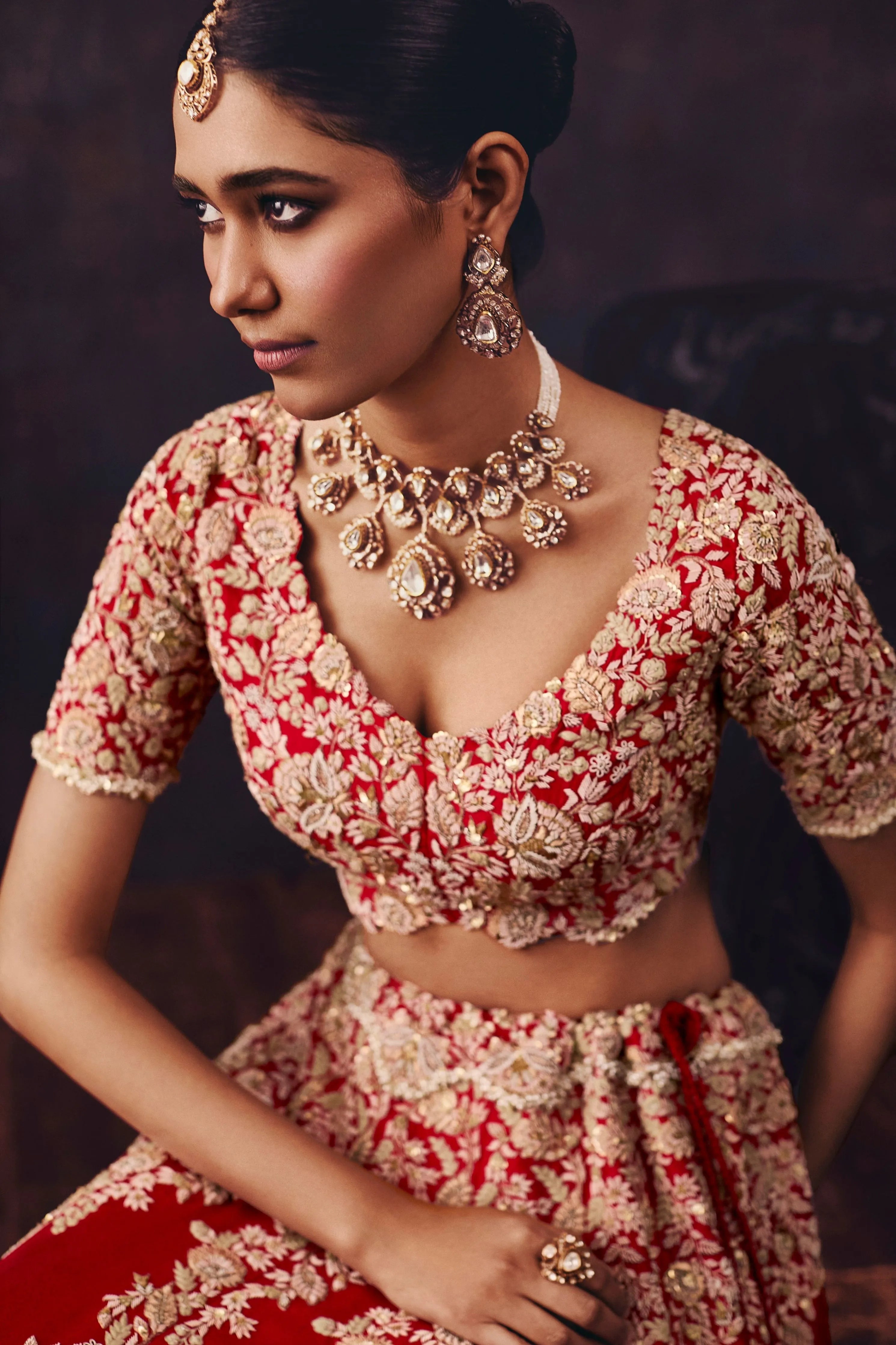 As Maal Resham Lehenga Set