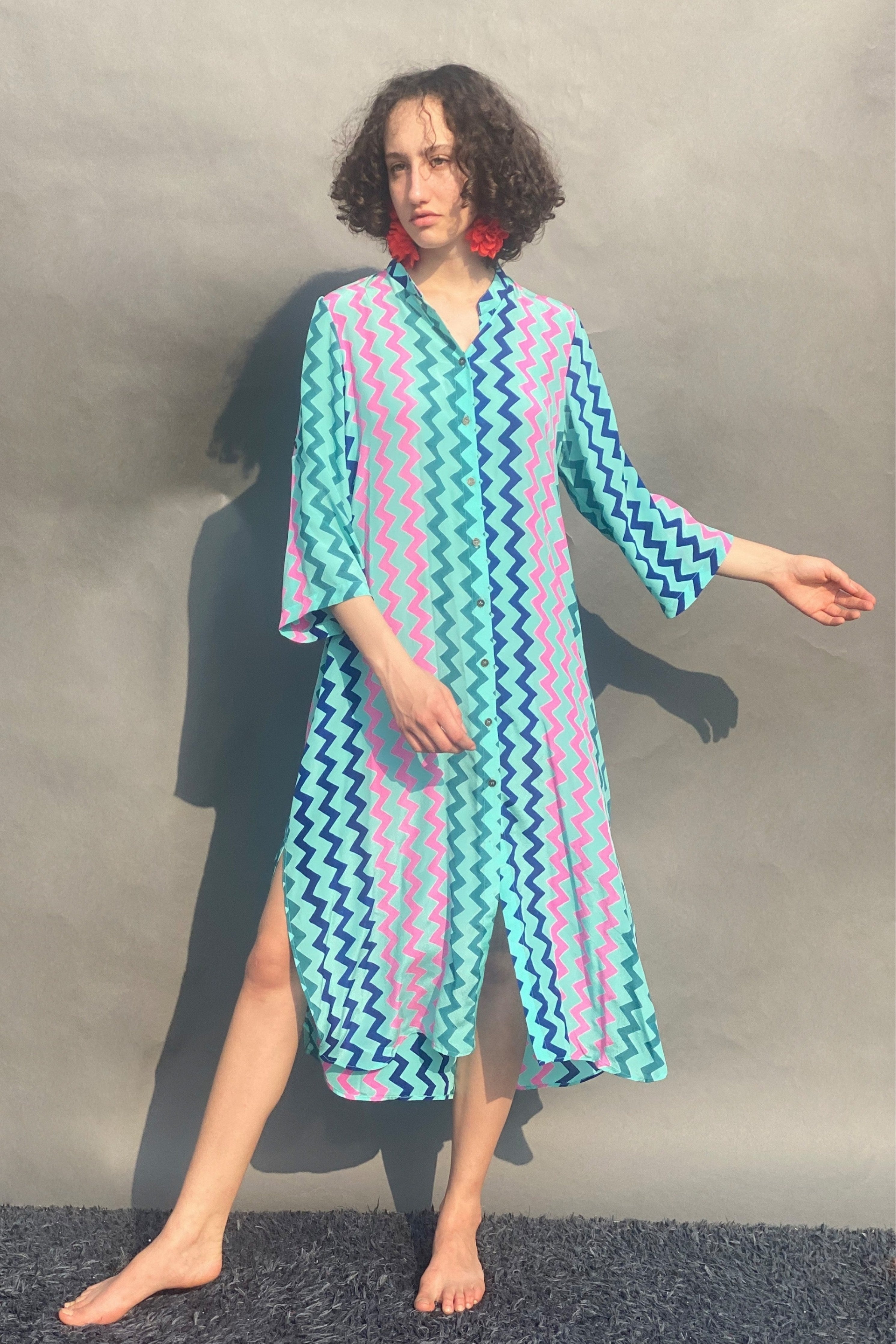 Zig Zag Printed Tunic