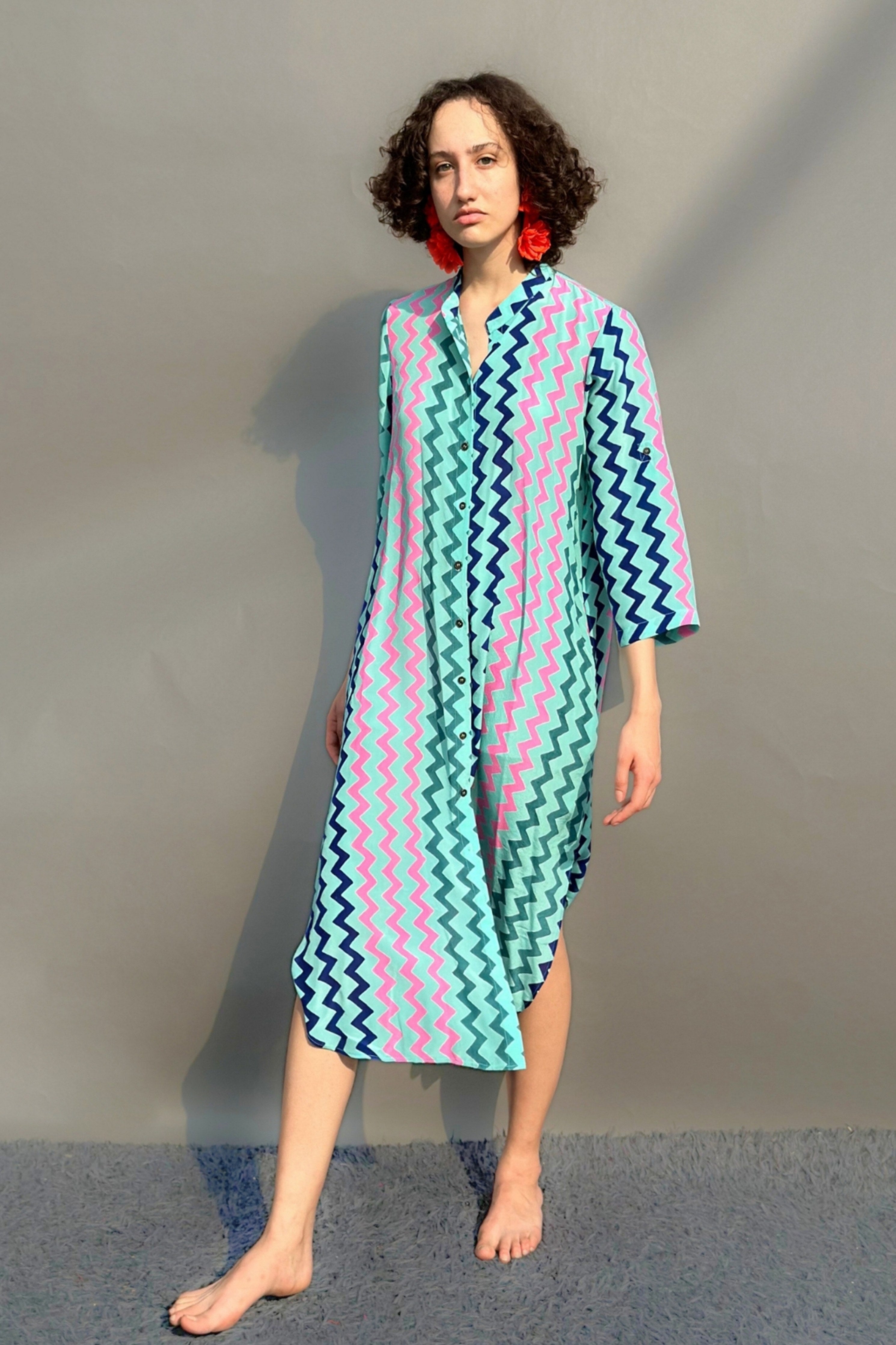 Zig Zag Printed Tunic
