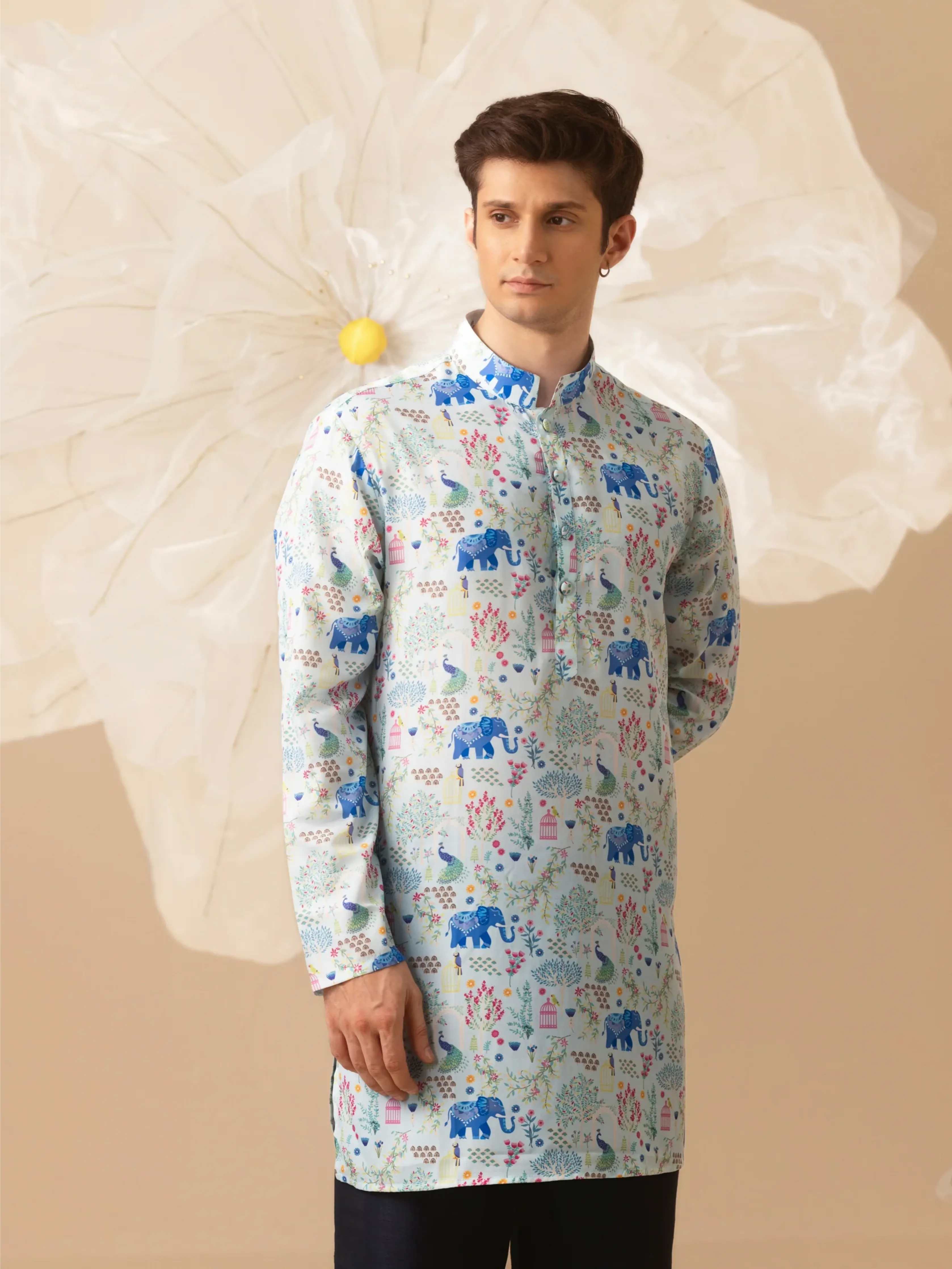 Mughal Muse Silk Kurta