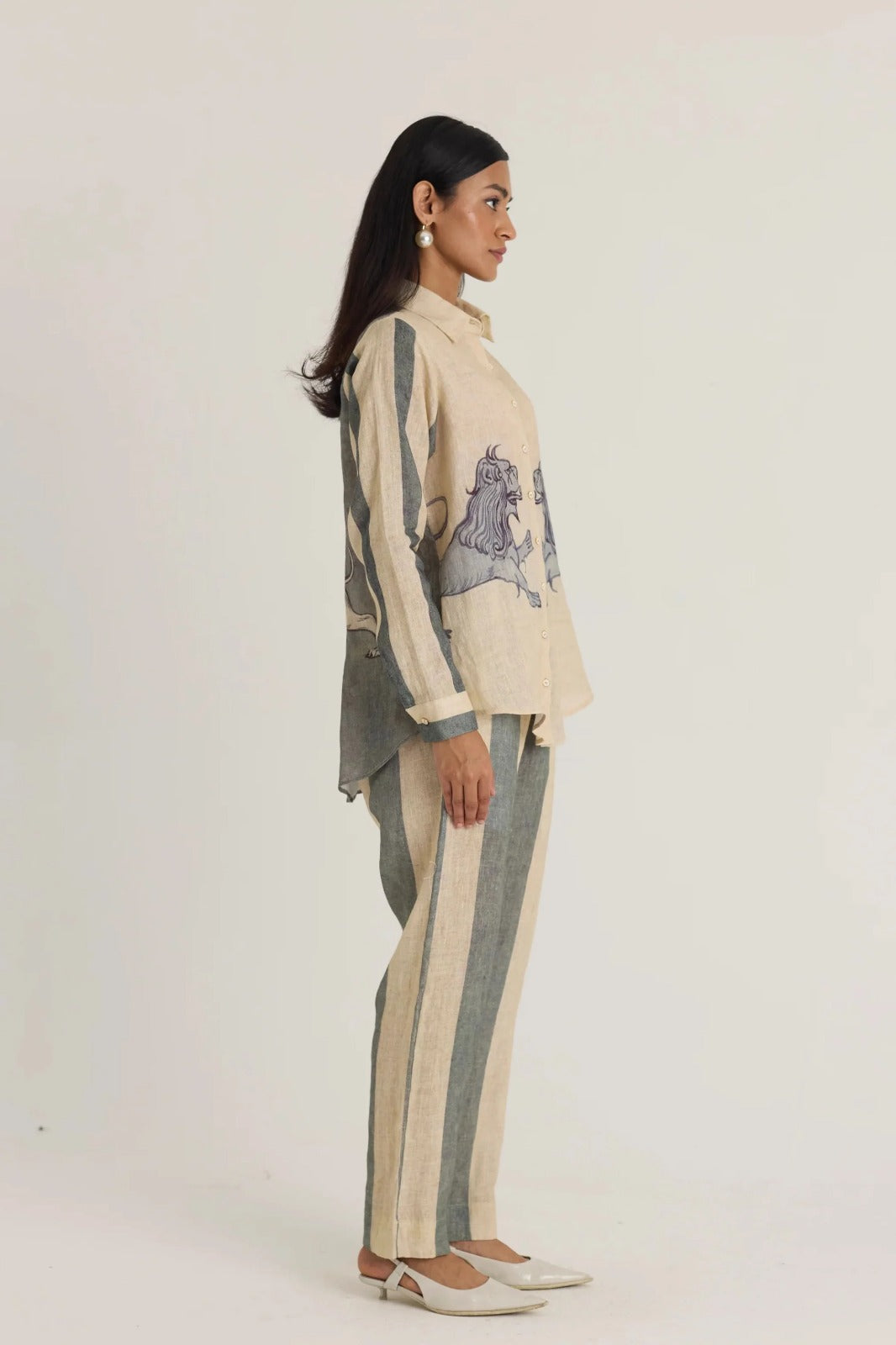 Paws Linen Co-Ord Set