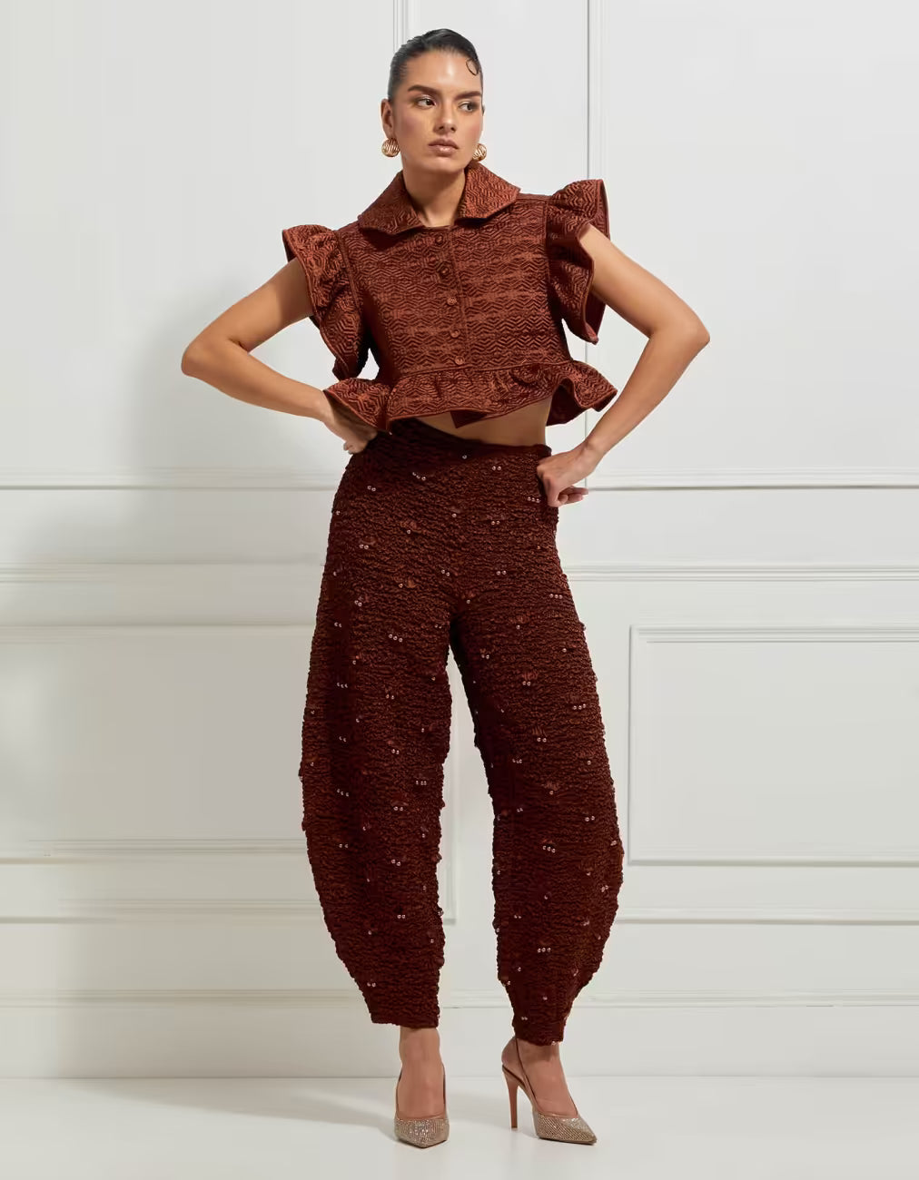 Sculpt Pants In Brown