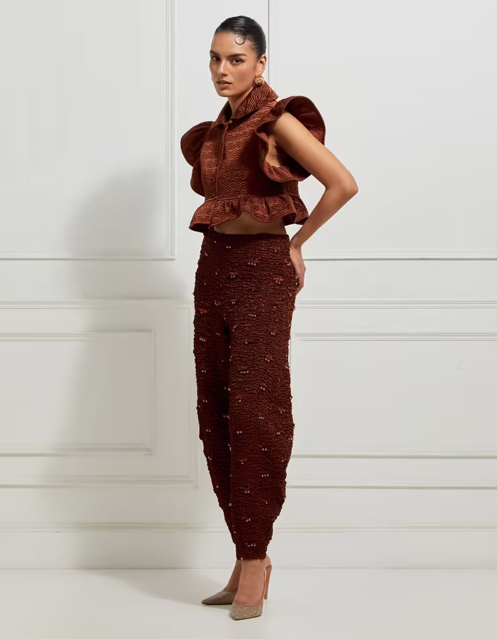 Sculpt Pants In Brown