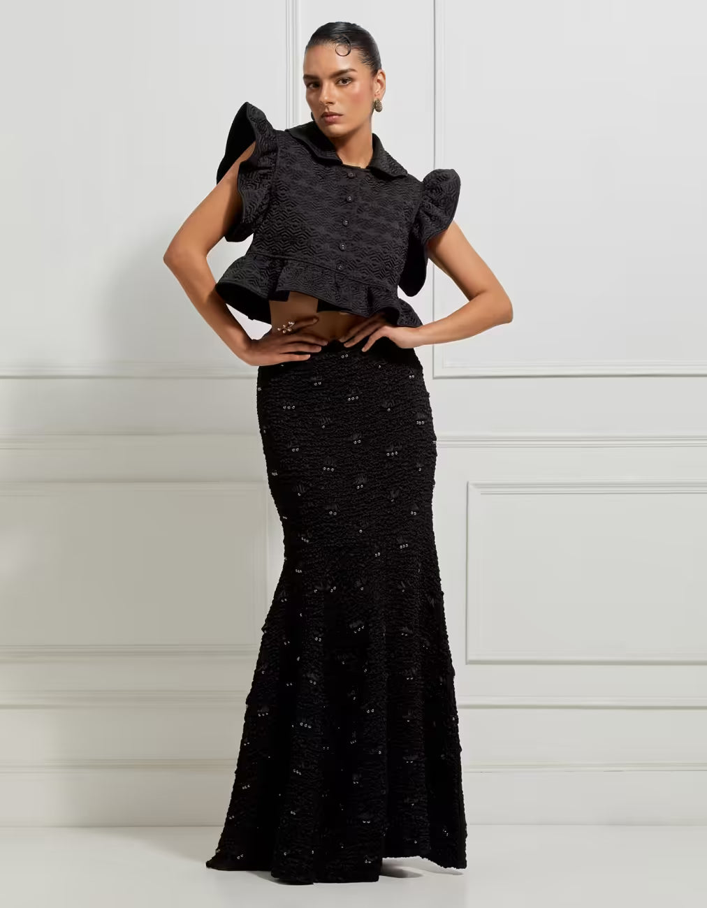 Mermaid Skirt In Black