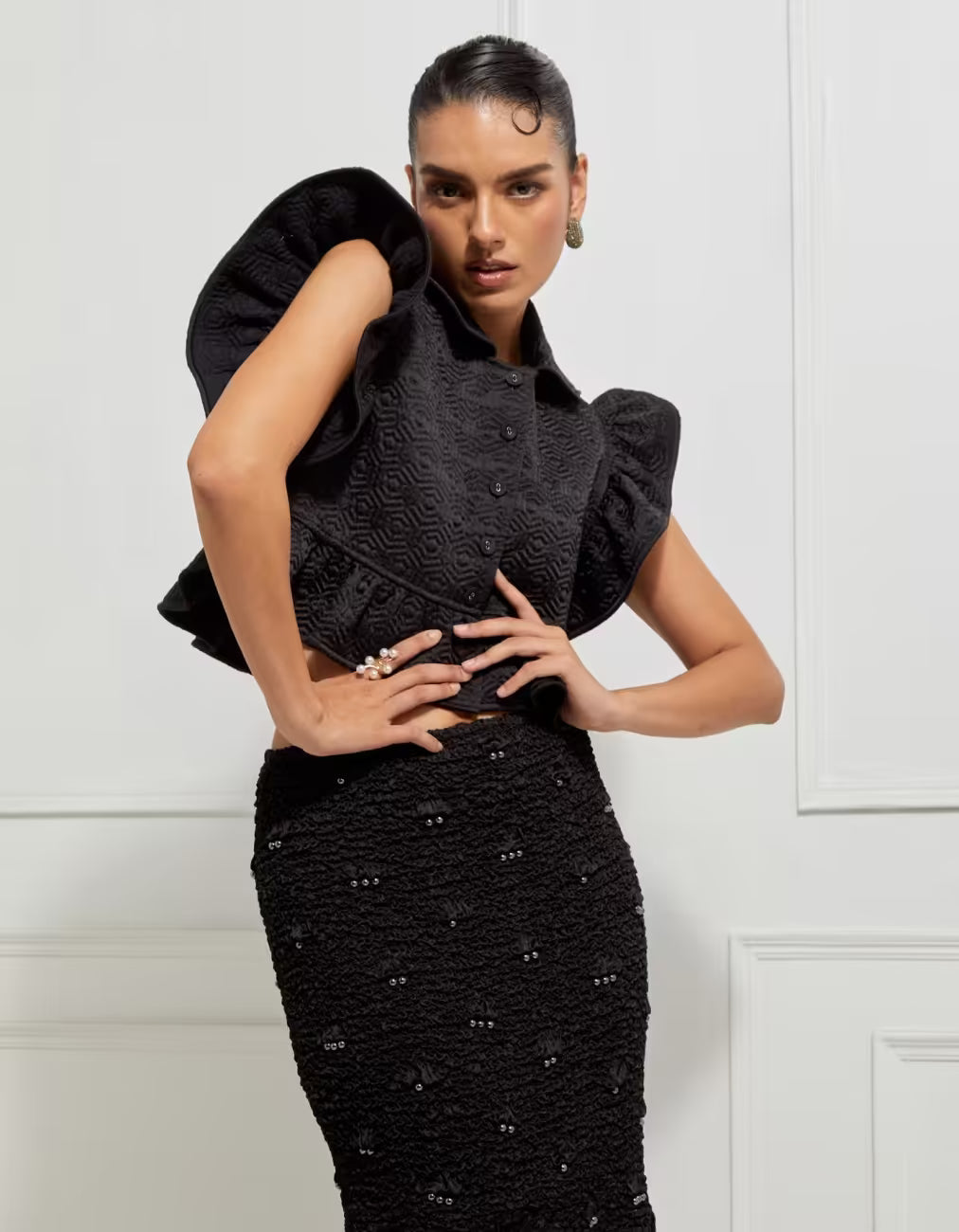 Mermaid Skirt In Black