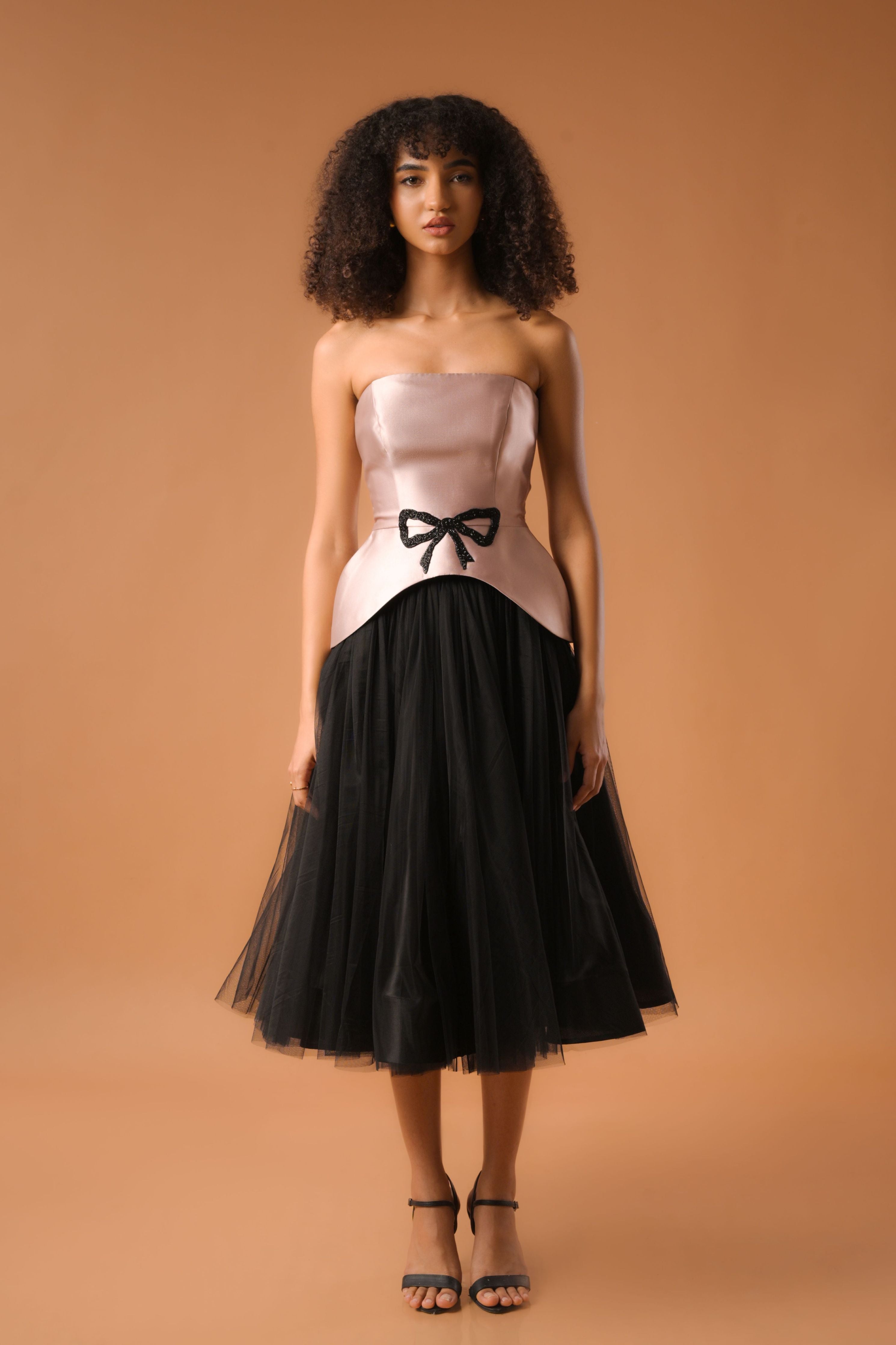 Audrey Rose Gold Corset Co-Ord Set