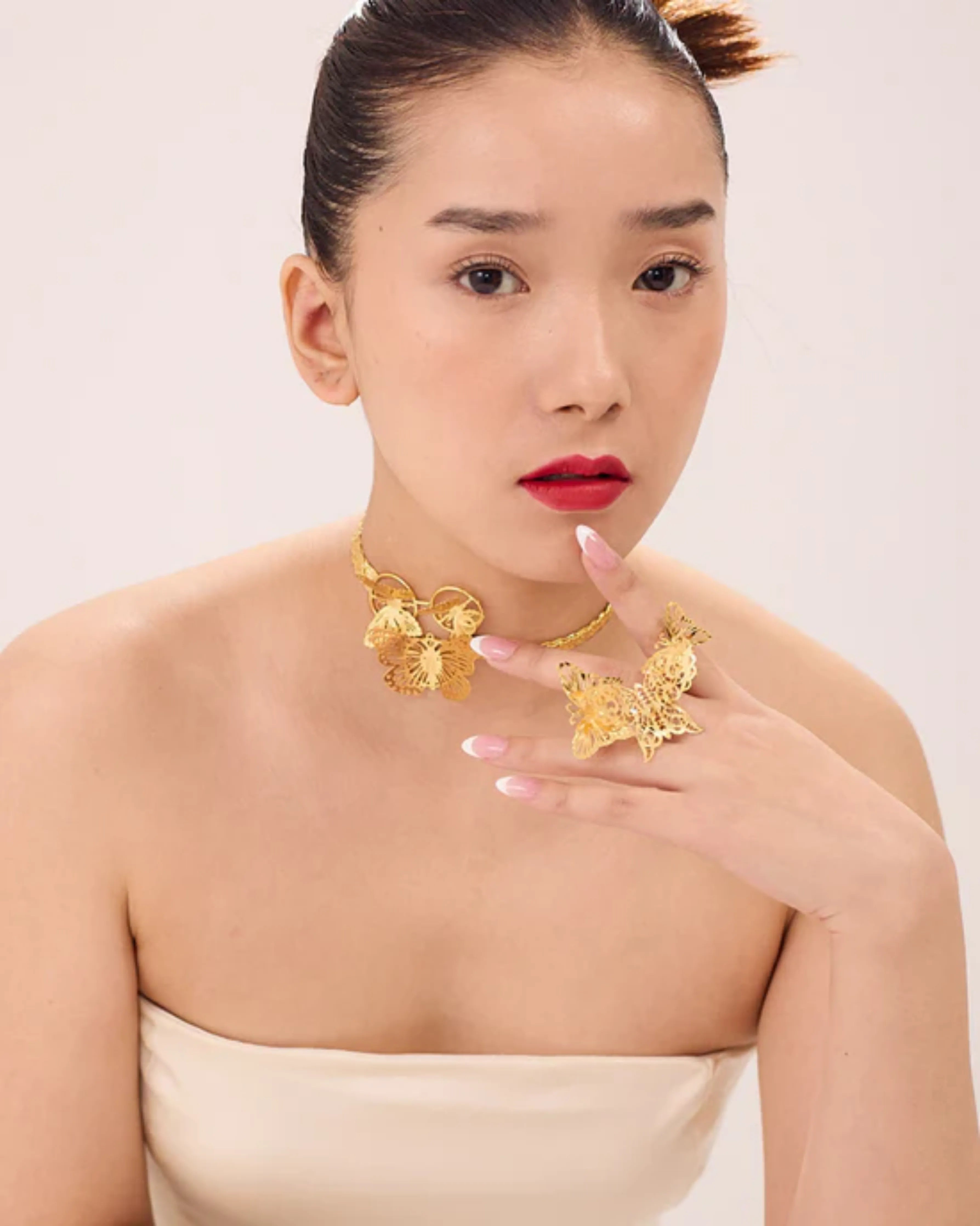 Butterfly Finger Ring